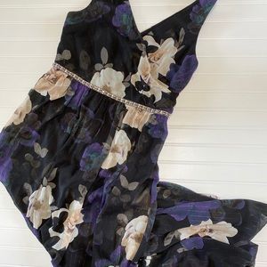 Multicolor Floral Formal Dress